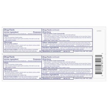 Sensodyne Toothpaste for Sensitive Teeth & Whitening in 2 Pack