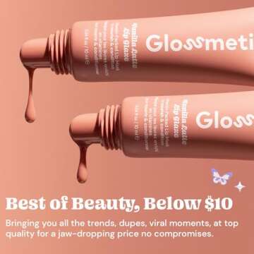 Glossmetics Vanilla Latte Lip Glaze Overnight Lip Mask