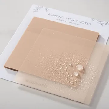 DiverseBee Transparent Sticky Notes for Creative Note-Taking