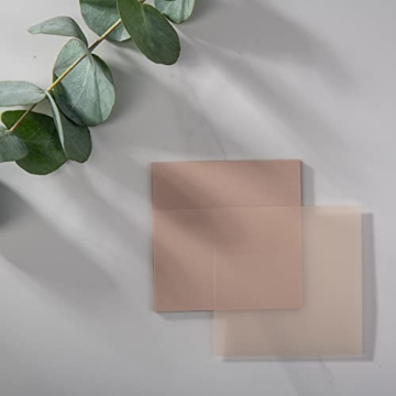 DiverseBee Transparent Sticky Notes for Creative Note-Taking