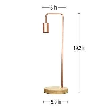 Fontana Table Lamp - Chic Rose Gold Design for Your Home