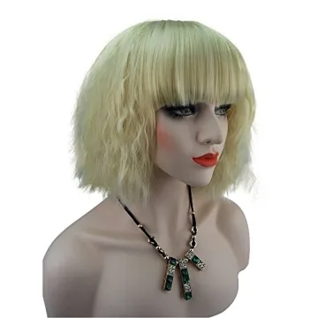 eNilecor Light Blonde Short Bob Wig - Fashionable & Fun