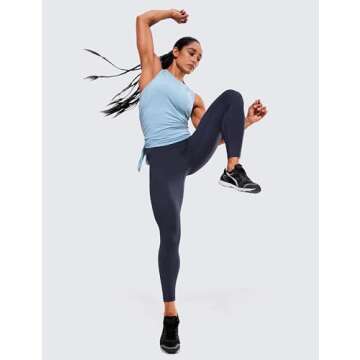 CRZ YOGA Women's Compression Leggings - Comfortable & Stylish