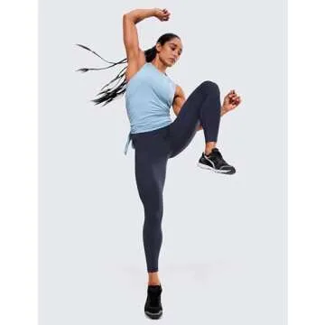 CRZ YOGA Women's Compression Leggings - Comfortable & Stylish