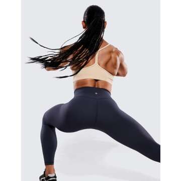 CRZ YOGA Women's Compression Leggings - Comfortable & Stylish