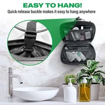 COR Surf Carry On Travel Backpack Bundle | Island Hopper Travel Backpack with Toiletry Bag and Compression Packing Cube Set (40L, Black)