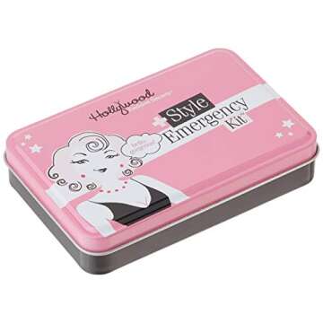 Hollywood Fashion Secrets Style Emergency Kit, Your Compact, On-The-Go Wardrobe Savior, 14 Piece Set