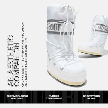 Moon Boot Icon Nylon Insulated Snow Boots for All