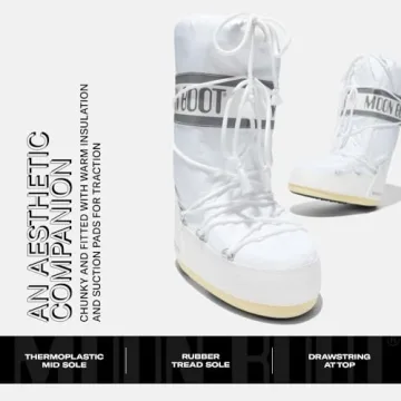 Moon Boot Icon Nylon Insulated Snow Boots for All