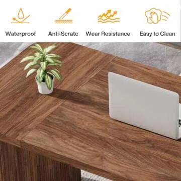 Tribesigns 5ft Conference Table for Modern Offices