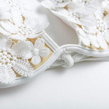 YAUASOPA Handmade Sequins Bikini Set for Summer