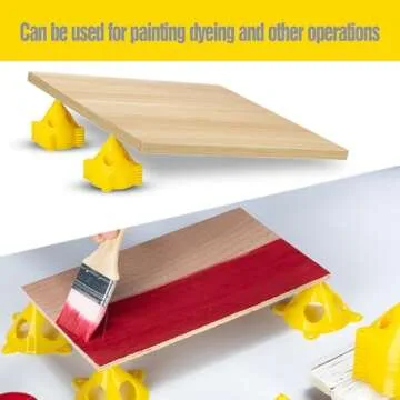 KATA 56Pack Pyramid Stands Painter's Painting Stands, Mini Cone Paint Stands for Canvas and Door Risers Support, Paint Pouring Suppliers, Cabinet Paint for Painter Elevated, Canvas Stand