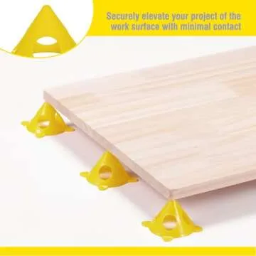 KATA 56Pack Pyramid Stands Painter's Painting Stands, Mini Cone Paint Stands for Canvas and Door Risers Support, Paint Pouring Suppliers, Cabinet Paint for Painter Elevated, Canvas Stand