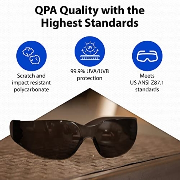 Anti Fog Safety Glasses - 2 Pack for Ultimate Protection