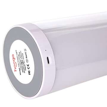 Hooga Green Light Lamp for Migraine Relief & Relaxation