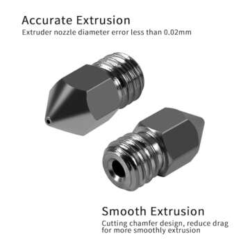 Aokin MK8 Hardened Steel Nozzles for 3D Printing Solutions