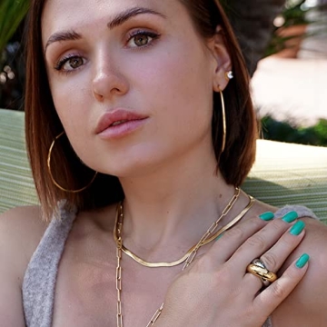 Elegant CIUNOFOR Gold Plated Cocktail Ring for Women