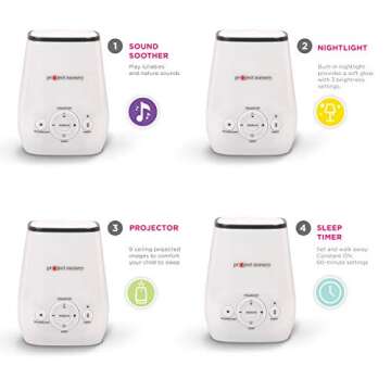 Project Nursery 4-in-1 Sleep Soother for Babies and Toddlers