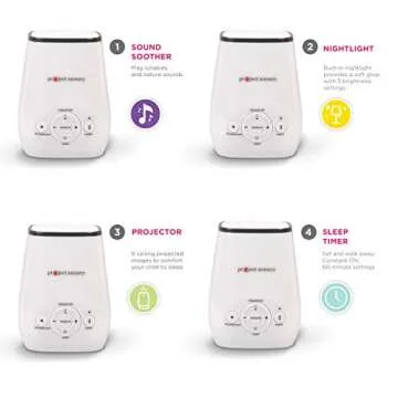 Project Nursery 4-in-1 Sleep Soother for Babies and Toddlers