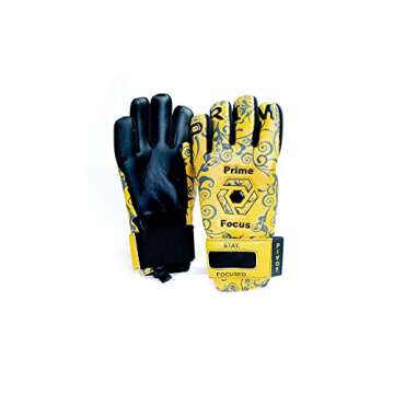 Prime Focus Goalkeeping Gloves - Professional Grip & Comfort