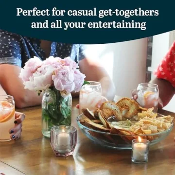 Libbey Can Shaped Beer Glass 16 oz 4 PACK with Pourer