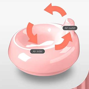 KFT Baby Sippy Cup Wine Glass - Fun No Spill Plastic Goblet for Kids - Perfect Beverage Mug with Lid for Birthday Parties and Celebrations - Ideal for Milk, Juice, and More! (Pink, 1)