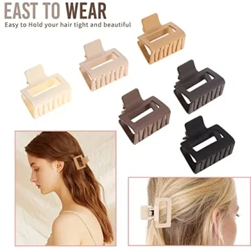 Alemaky 12 Pack Claw Clips for Thick and Thin Hair