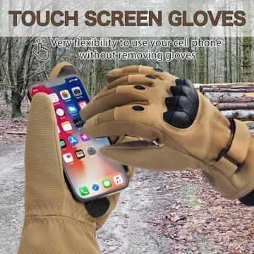 LOCCEF Tactical Winter Gloves for Cold Weather Protection