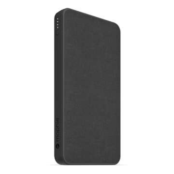 Mophie powerstation - Universal Battery - Made for Smartphones, Tablets, and Other USB-C and USB-A Compatible Devices (10,000mAh) - Black