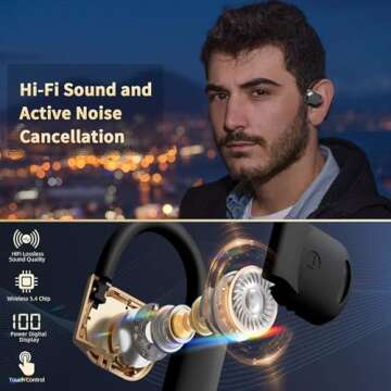 SENPUKI AI Language Translation Earbuds for Global Communication