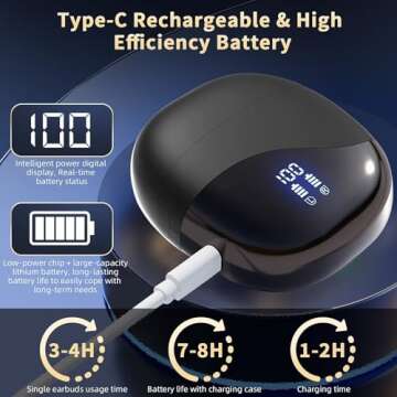 SENPUKI AI Language Translation Earbuds for Global Communication