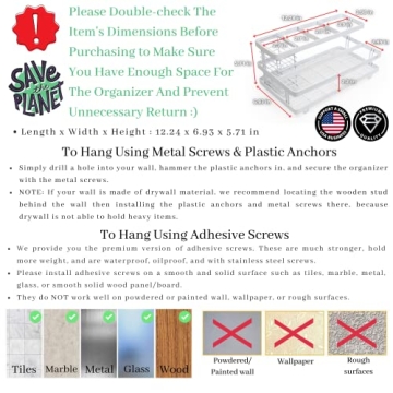 LUXOORYO Hair Tool Organizer - Premium Design & Functionality