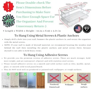 LUXOORYO Hair Tool Organizer - Premium Design & Functionality