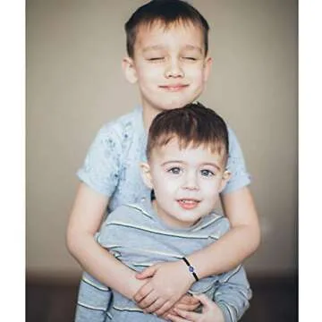 Jewanfix Evil Eye String Bracelets Handmade Black String Evil Eye Bracelet for Women Men Teen Girls Boys 2pcs