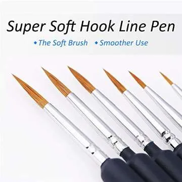 Holotap Miniature Detail Paint Brush Set - 10 Sizes