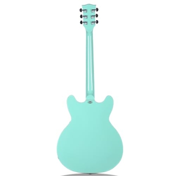 Redid Semi-Hollow Electric Guitar RD-100 in Green