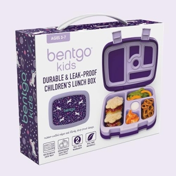 Bentgo Kids Prints Lunch Box - Fun & Durable for Kids