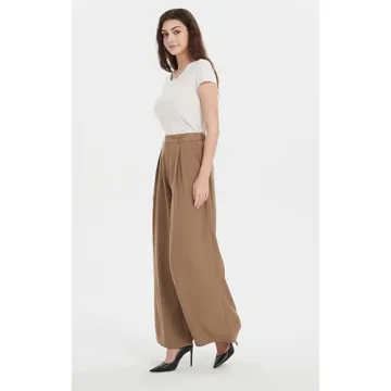 Stylish Tronjori High Waist Palazzo Pants for Comfort