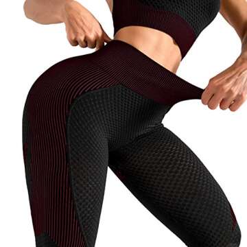 OLCHEE Women 3 Piece Workout Outfit Set Sports Bra Jacket and Legging Purplish L