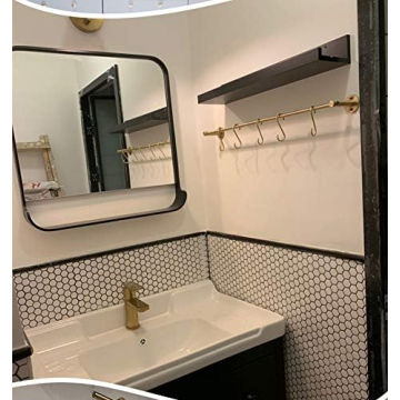 YANGQIHOME Brass S Shaped Hooks for Stylish Organization