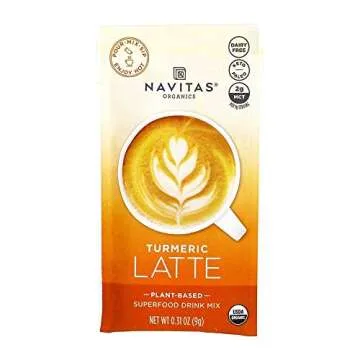 Organic Turmeric Latte Superfood Mix with MCT Oil