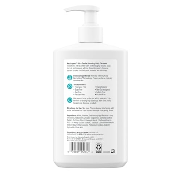 Gentle Foaming Cleanser for Sensitive Skin by Neutrogena