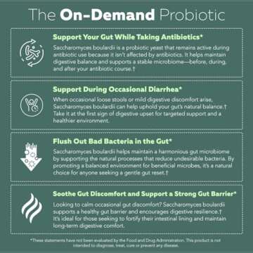 Organic Saccharomyces Boulardii - Premium Probiotic for Gut Health