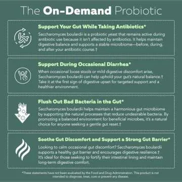 Organic Saccharomyces Boulardii - Premium Probiotic for Gut Health