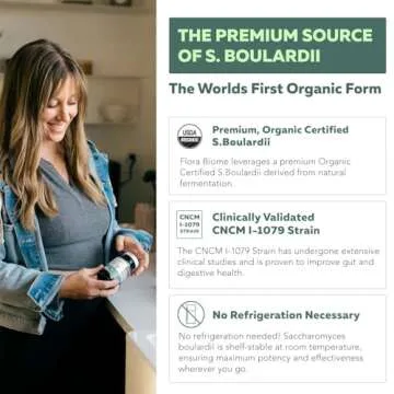 Organic Saccharomyces Boulardii - Premium Probiotic for Gut Health