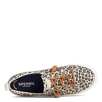 Sperry Women's Crest Vibe Sneaker - Tan/Black - Size 8