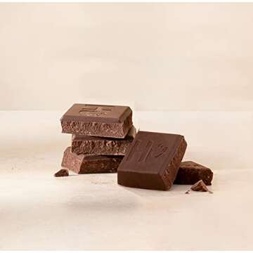 Hu Chocolate Bars | 4 Pack Simple Chocolate | Natural Organic Vegan, Gluten Free, Paleo, Non GMO, Fair Trade Dark Chocolate | 2.1oz Each