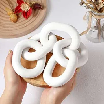 Rustic Wood Chain Link Home Decor for Charming Spaces