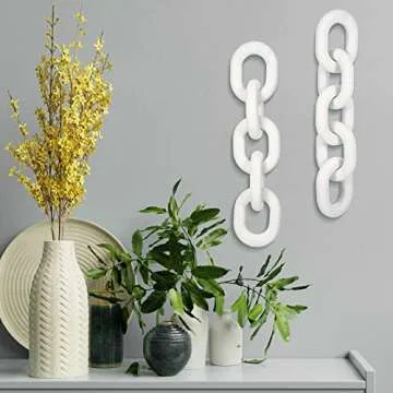 Rustic Wood Chain Link Home Decor for Charming Spaces