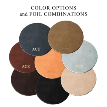 Personalized Leather Mouse Pad Ideal for Special Occasions